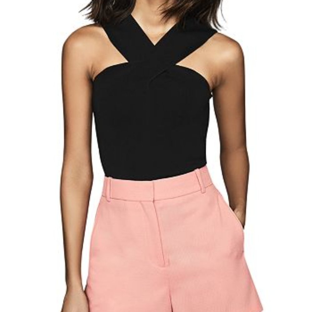 REISS Tegan Sleeveless Top